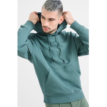 Hanorac din bumbac cu buzunar kangaroo