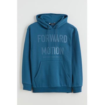 Hanorac lejer cu imprimeu text