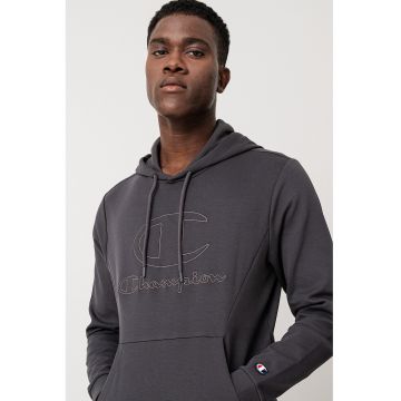 Hanorac slim-fit cu imprimeu logo