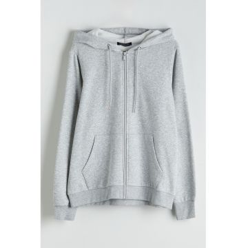 Hanorac uni cu fermoar