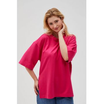 Pulover oversized fucsia