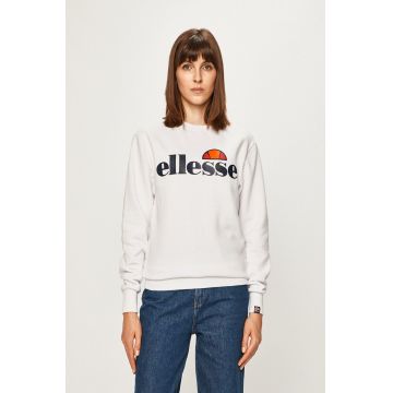Ellesse Bluză femei, culoarea alb, cu imprimeu SGS03238-White Ellesse Bluză femei, culoarea alb, cu imprimeu SGS03238-White