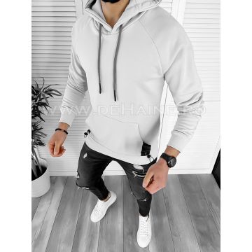 Hanorac barbati gri slim fit K188 D5-5.3