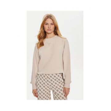 Bluza de trening cu decolteu la baza gatului