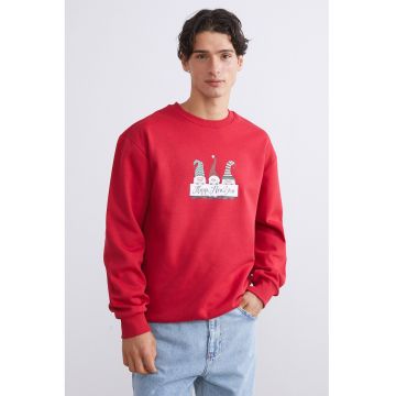 Bluza de trening cu decolteu rotun