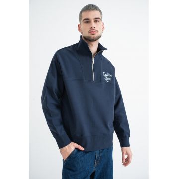 Bluza de trening cu fenta cu fermoar