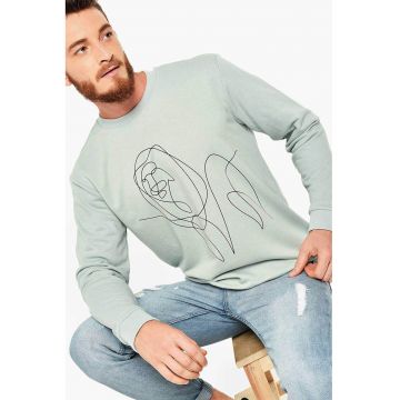 Bluza de trening cu imprimeu grafic