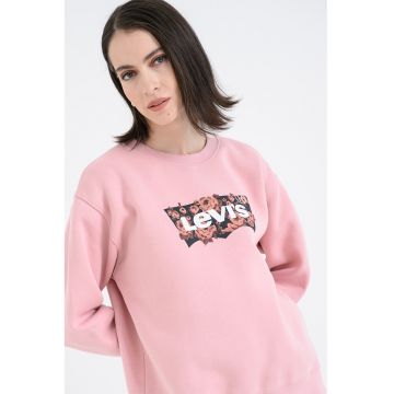 Bluza de trening cu imprimeu logo