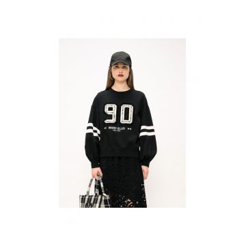 Bluza de trening cu maneci bufante