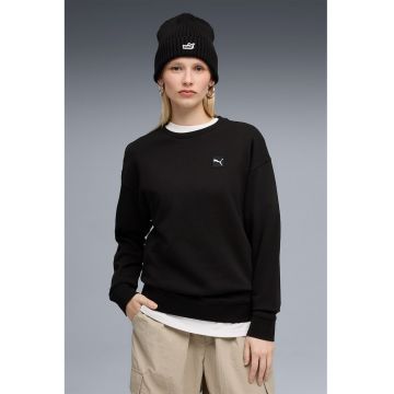 Bluza de trening cu maneci cazute si decolteu la baza gatului ESS ELEVATED