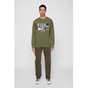 Bluza de trening din amestec de bumbac cu imprimeu foto