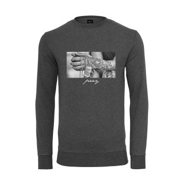 Bluza de trening din amestec de bumbac cu imprimeu foto