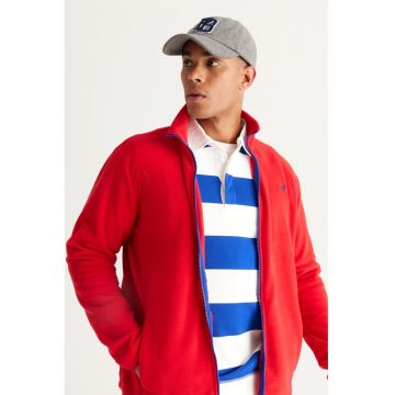 Bluza de trening din fleece cu fermoar