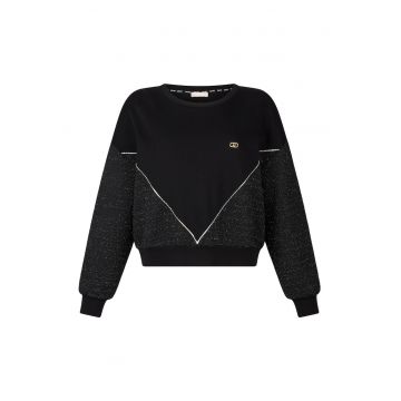 Bluza de trening lejera cu maneci cazute