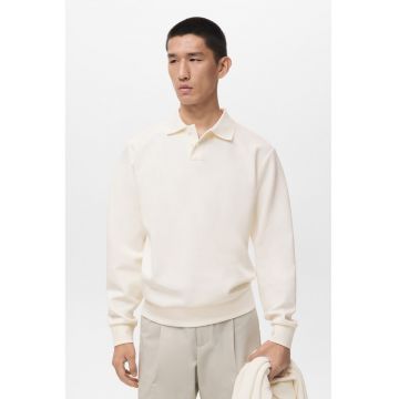 Bluza de trening polo cu model uni