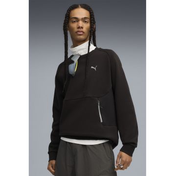 Bluza de trening relaxed fit cu buzunar cu fermoar