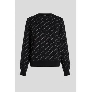 Bluza sport cu imprimeu logo