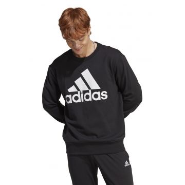 Bluza sport de bumbac cu logo Essentials