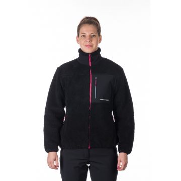 Bluza sport lejera de fleece cu buzunare multiple Wyoma