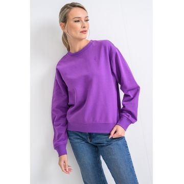 Bluza uni de trening cu maneci cazute