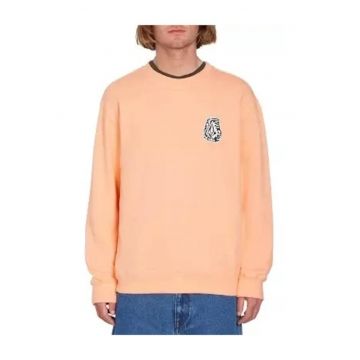 Bluzon pentru barbati -  Bumbac - Portocaliu deschis -