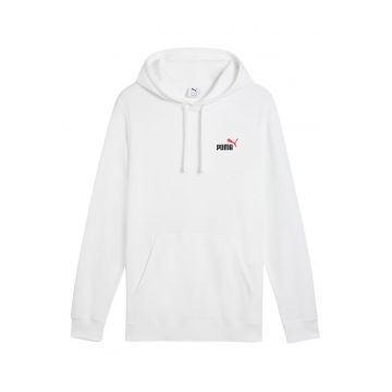 Hanorac barbatesc  Ess 2 Color - alb - bumbac si poliester - gluga integrata - buzunar frontal