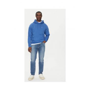 Hanorac barbati -  albastru - 80% bumbac - 20% poliester reciclat -