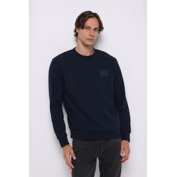 Hanorac barbati  albastru ocean - bumbac - L