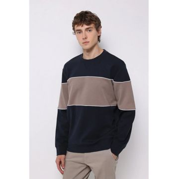 Hanorac barbati  albastru ocean - bumbac