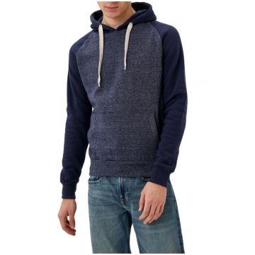 Hanorac barbati  bleumarin - 50% bumbac - 50% poliester - stil cangur -