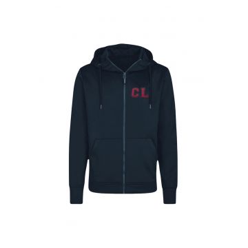 Hanorac barbati CXL - bleumarin - 55% bumbac - 45% poliester - cu gluga - fermoar -