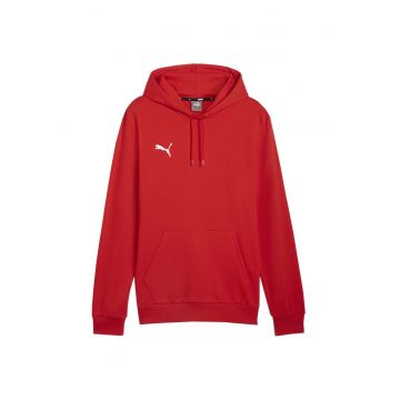 Hanorac barbati  Team Goal - rosu - bumbac - gluga reglabila