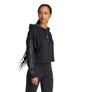 Hanorac crop cu logo