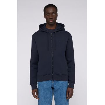 Hanorac cu fermoar si model uni