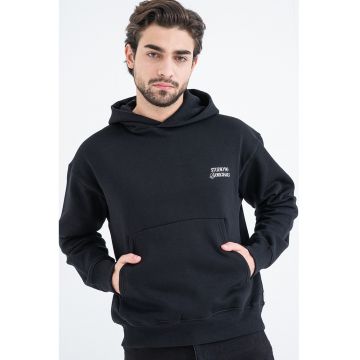 Hanorac cu imprimeu contrastant pe partea din spate Grand Midtown