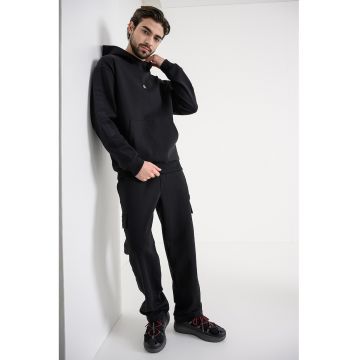 Hanorac cu logo cu buzunar kangaroo