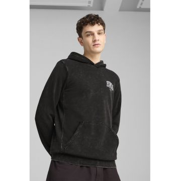 Hanorac din amestec de bumbac cu buzunar kangaroo