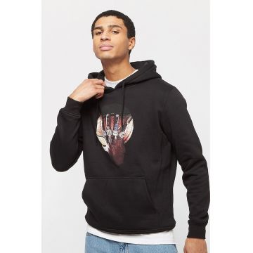 Hanorac din amestec de bumbac cu imprimeu