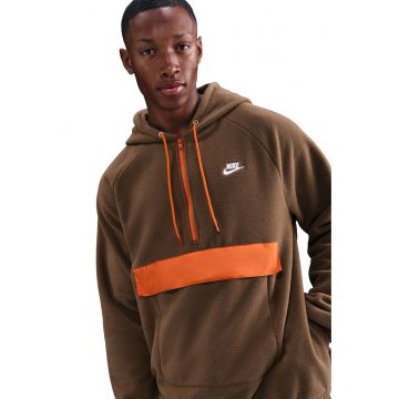 Hanorac din material fleece cu maneci raglan Club