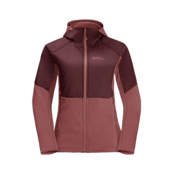 Hanorac fleece dama  Alpgrat Pro Ins Fz Grena/Roz