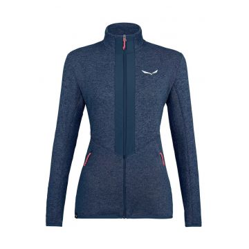 Hanorac fleece trekking dama  Rocca 2 Polarlite Bleumarin/Roz