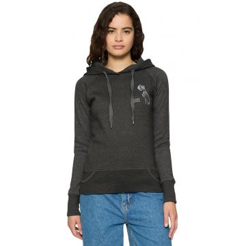 Hanorac lejer cu detaliu cu imprimeu