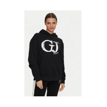 Hanorac lejer cu logo mare din bumbac