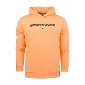 Hanorac pentru barbati -  Bumbac - Portocaliu -