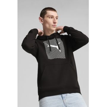 Hanorac regular fit cu imprimeu logo