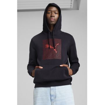 Hanorac regular fit cu imprimeu logo