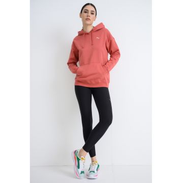 Hanorac relaxed-fit cu buzunar kangaroo