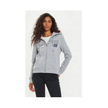 Hanorc din ameste de bumbac cu buzunare laterale