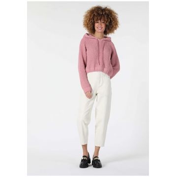 Pulover dama  roz - regular fit - masura L