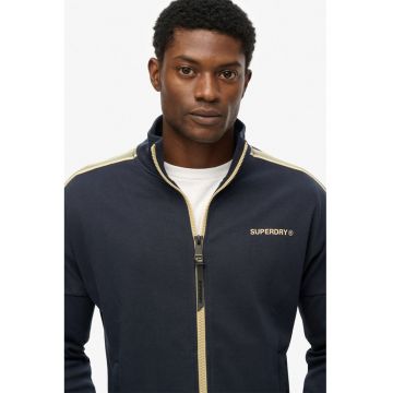 SUPERDRY - Bluza de trening cu fermoar si broderie logo Tech Cult
